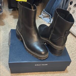 Cole Haan Women's Black Ankle Boots